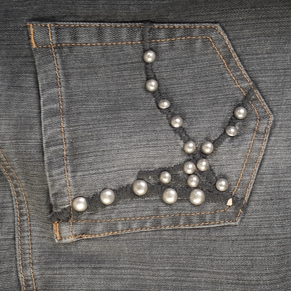 Arizona Jean Co Grayish Jean Skirt Size 9 - Picture 8 of 13